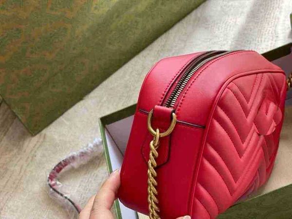 

crossbody bags women's gold chain leather wallet brand designer handbag shoulder clutch simple messenger women small square purses 2212