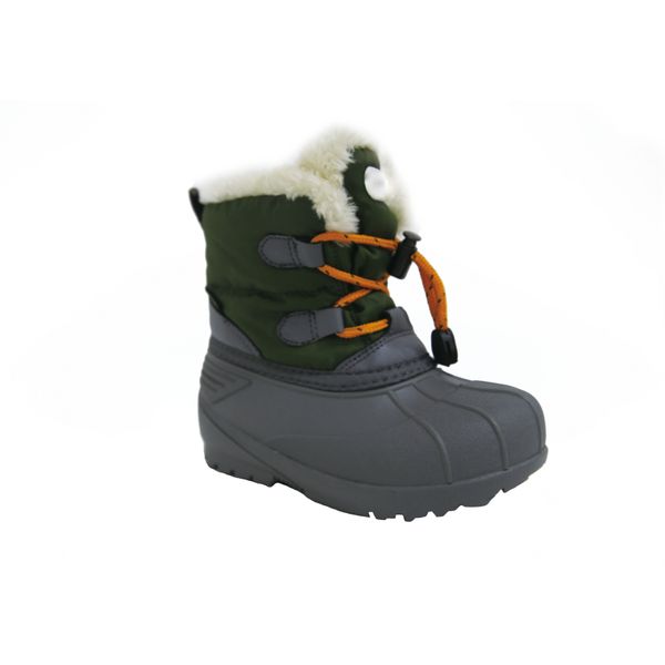 

boot luxury children's lovely shoes winter cotton shoes thick soled warm short tube fleece snow boots, Black