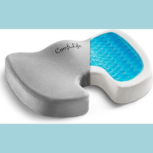 

seat cushions office chair car gel enhanced seat cushion - non-slip orthopedic memory foam coccyx for tailbone sciatica back pain d dh9u2