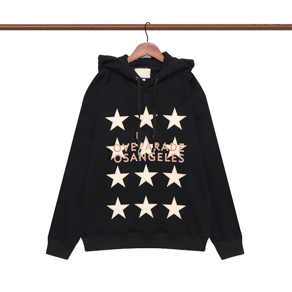 

mens hoodies sweatshirts european and american solid color men sweater stitching letter embroidery hoodie tracksuits brands outdoor jacket, Black