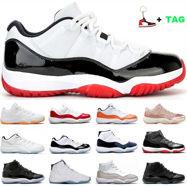 

men women 11 sneakers basketball shoes high low white bred legend blue 25th anniversary 11s concord 45 platinum tint trainers