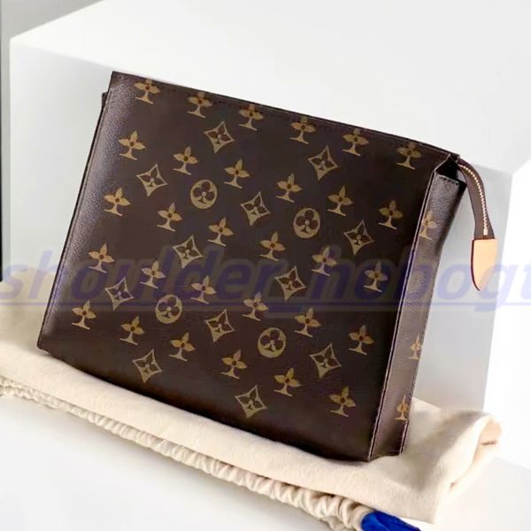 

luxurys designers bags clutch pochette voyage m46037 genuine leather famous shoulder bags women's men tote crossbody fashion shopping h