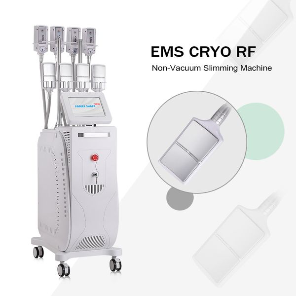 

fat e system for body slimming cryo ems rf cellulite removal cooling machine