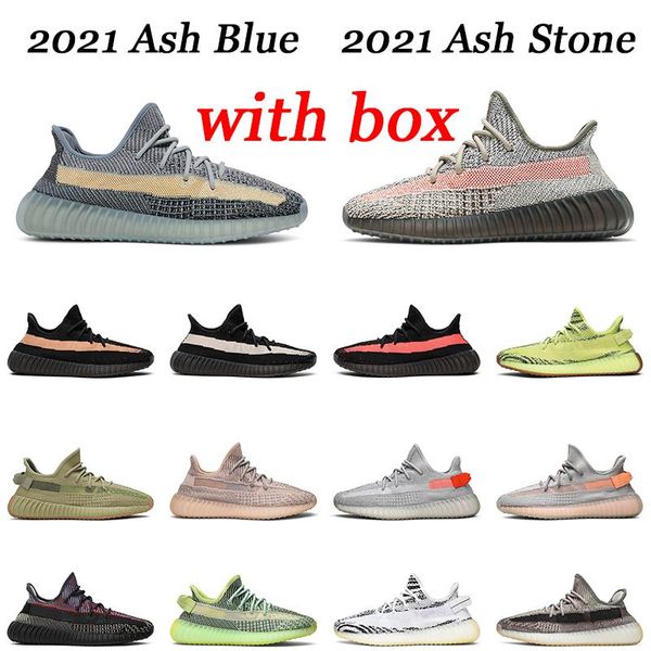 

shoes 35 5 7 yezzzy ash blue west men women outdoor sand taupe zebra carbon cinder reflective bred mens trainers sports coe, Black