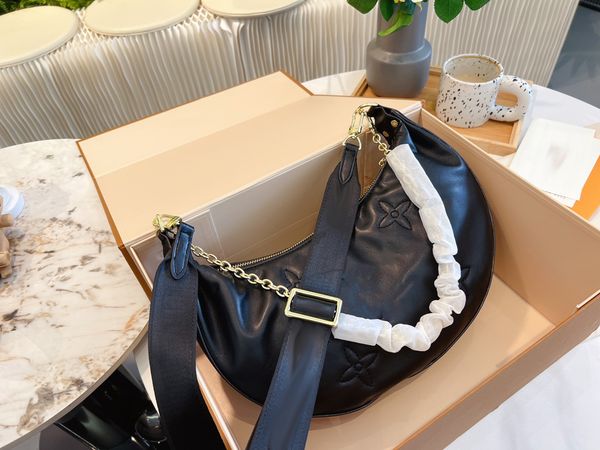 

shoulder bag luxury tote purse brand handbag message bags cluth classic genuine leather crossbody original 5a totes cattlehide 31cm old flow