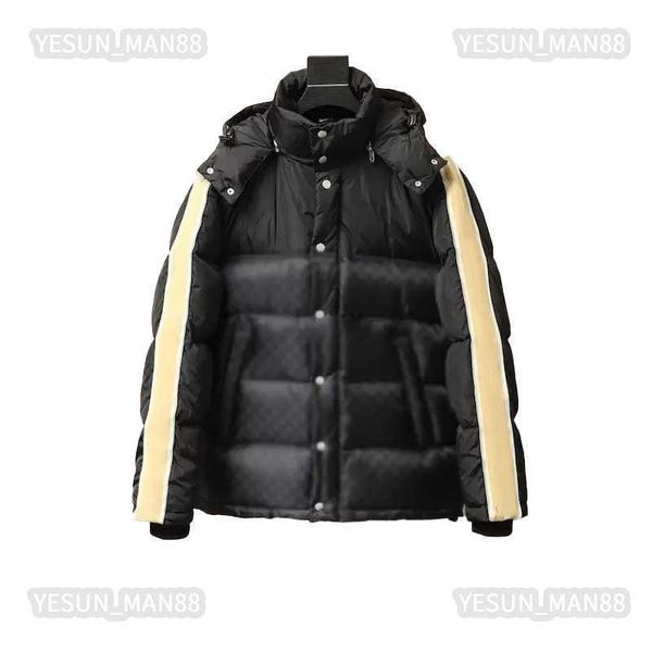 

mens designer cuccis down jacket autumn and winter women stitched puffer jackets coat outerwear causal warm thickened parka, Black