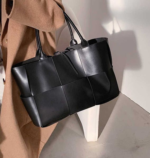 

fashion bag designer bottess venetas's large female 2022 new shoulder large capacity woven tote portable women's
