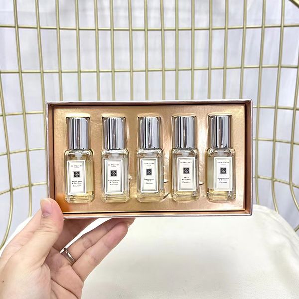 

factory direct perfume fragrance charming malone 9ml 5pcs set man bottle women perfumes parfum long lasting pleasant fragrances spray fast s