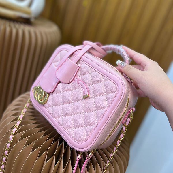 

mini makeup bag designer toiletry bag fashion pouch pink clutch totes bag women handbags cosmetic toiletries storage cosmetic-nice cases lux