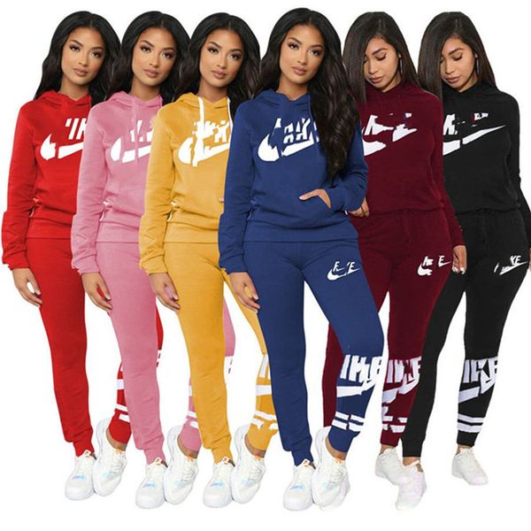 

designer brand women tracksuits jogging suits casual letter embroidery 2 piece sets sportswear clothes long sleeve lady outfits sweatsuits h, Gray