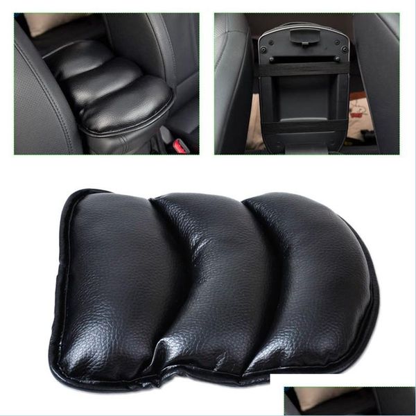 

floor mats carpets center console pad pu leather car armrest seat box er protector fit most vehicle suv truck drop delivery 2022 mob dhrya