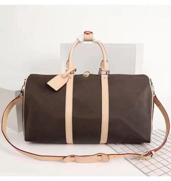 

2022 sell pu leather designer men suitcases luggage sport outdoor packs shoulder travel bags messenger bag totes bags handbags duffel bag