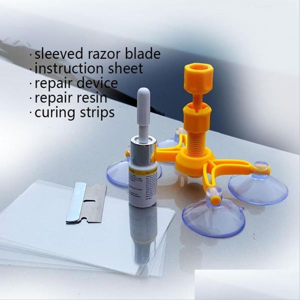 

automotive repair kits car styling windshield repair kit window glass scratch crack restore tool screen polishing drop delivery 2022 dhkvp