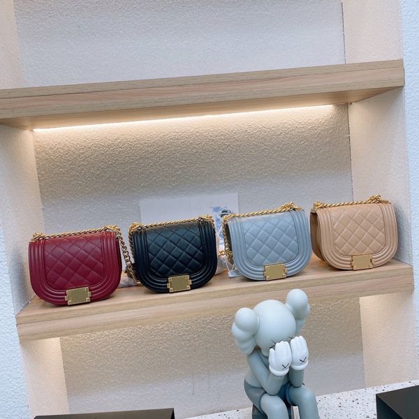 

cc bag shoulder bags vintage bag genuine leatherbags women hobo bag classic chainbag scrub cross-bag brand fashion lady shoulder-bags woman