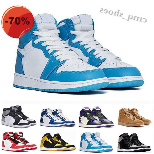 

mens 1 og shoes bd mid bred multi color gym red chicago black toe athletics sneaker 1s trainers mens designer shoes wt07, Black;brown