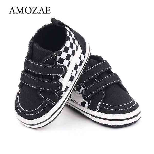 

flat shoes 33 style newborn canvas baby boys shoes pure cotton casual girls/bebes soft sole non-slip toddler l221012, Black;grey