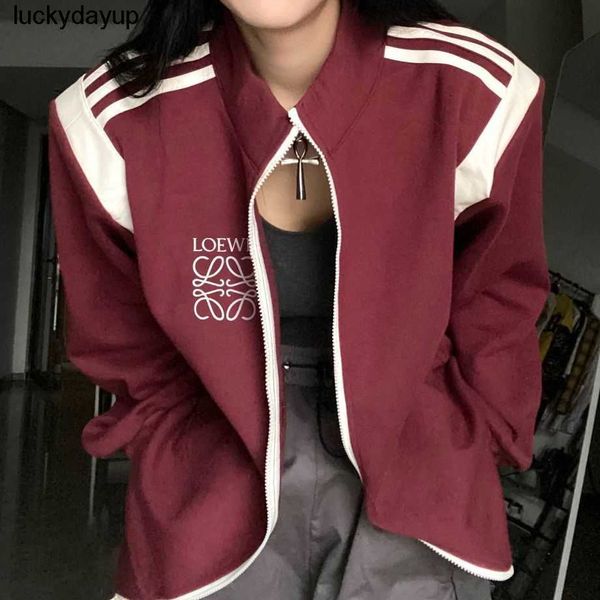 

new men's jackets designer loewess casual style baseball fashion streetwear jacket, Black;brown