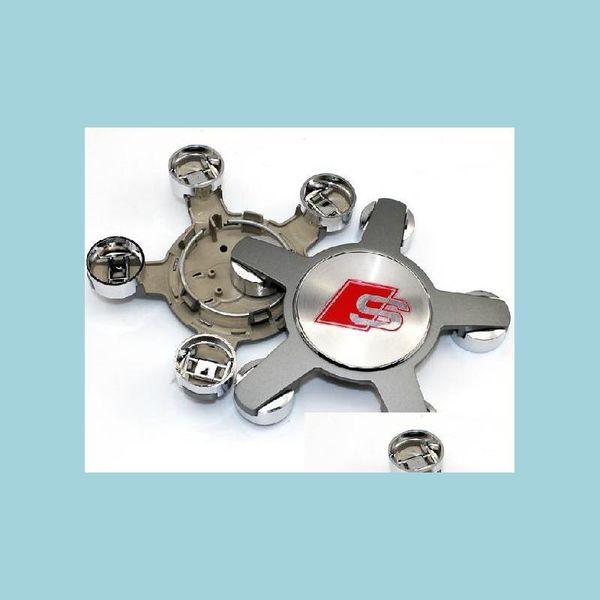 

wheel covers 4pcs 135mm s line wheel center caps badge for a3 a4 a5 a6 a8 s6 s8 q5 q7 tt sline centre hub cap emblem drop delivery 2 dh7ej