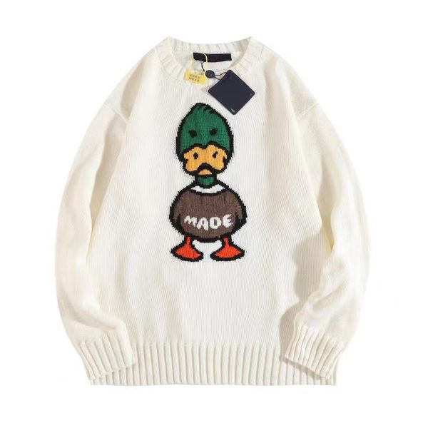 

2022 1v qaulity duck sweater men women designer sweaters