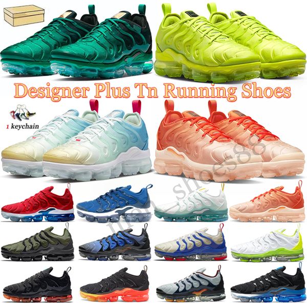 

2023 tn plus running shoes terrascape men women black white university blue gold sky blue mens womens trainers outdoor sneakers