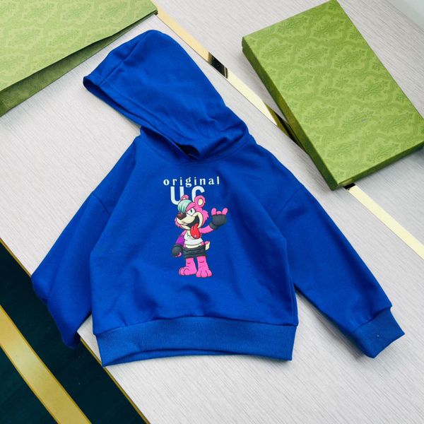 

girls boys clothes sweatshirts kids hoodies baby clothes designer hoodie autumn and winter 100-160cm 8 styles, Black