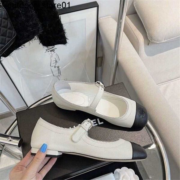 

designer sneakers luxury brand dress shoes square head new ballet dance shoe low heel flat women sneaker, Black