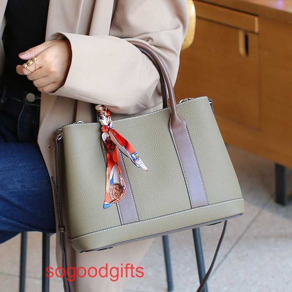 

designer herme bag garden party bags women crossbody tote handbags 2022 new texture leather large capacity portable bucket one sh