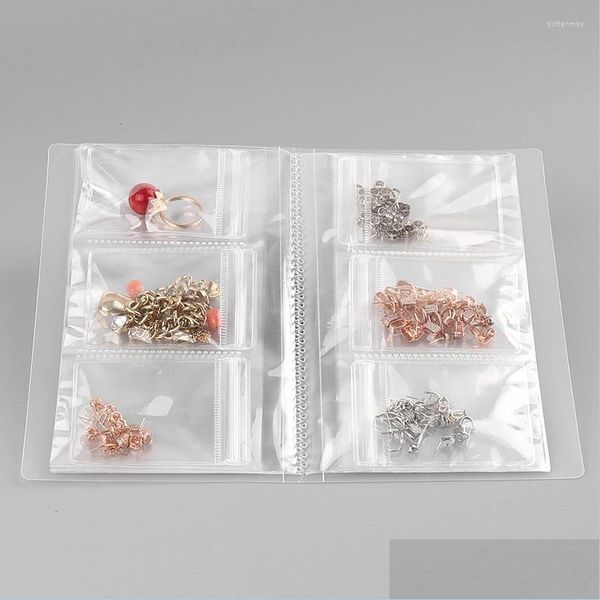 

jewelry pouches bags jewelry pouches storage case large capacity mtifunction transparent book bag anti-oxidation organizer mini dro dhmqp, Pink;blue