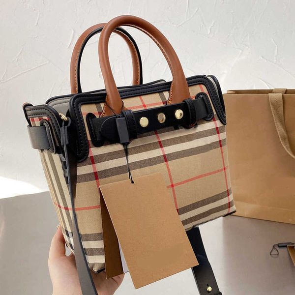 

women handbag tote bags shopping bag shoulder crossbody purse bbr fashion tartan genuine leather gold hardware classic clutch