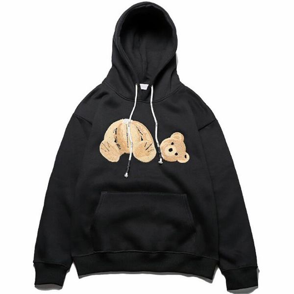 

designers hoodies mens womens fashion man long sleeve warm cotton hoodys clothing sweaters hip hop palms clothes sweatshirts sw, Black