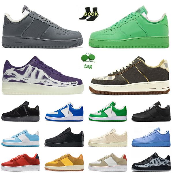 

mens women shadow 1 n354 low running shoes designer casual sneakers purple skeleton halloween paisley black white gum off hoops one og