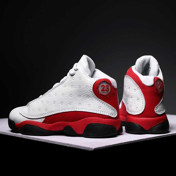 

sneakers kids basketball shoes boys sneakers non-slip breathable sport shoes casual children shoes for boy girls sneakers 2022 l221013, Black;red