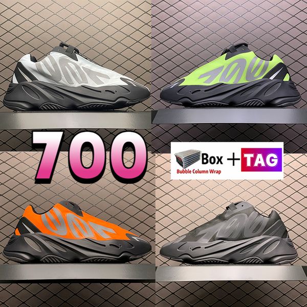 

men women 700 running shoes mnvn with box bright cyan tint triple black fashion mens sneaker bone honey flux resin designer sneakers phospho