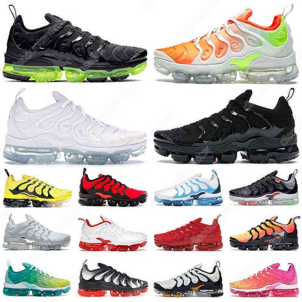 

running shoes mens trainers triple black white psychic pink pure platinum summer gradient sunset outdoor sports 36-45 men women tn plus