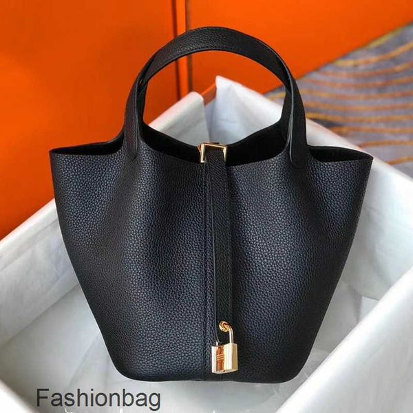 

locks basket bags bag shoulder hermee togo vegetable picotin bucket silk designer scarf fashion handbag z1ic