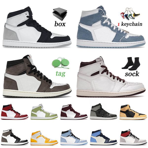 

2022 arrival retro basketball shoes 1 1s lost found taxi a ma maniere lakers hyper royal chicago twist barely orange jorden1s sneakers sport