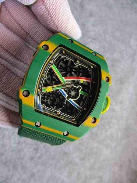 

luxury mens mechanics watch richa rm wristwatch 47mm automatic mens men quality nato strap sport cool sprint jump wayde van niekerk mutaz es