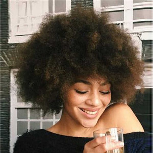 

headwear hair accessories fh afro kinky curly human hair wigs 10 inch virgin brazilian hair wig for women