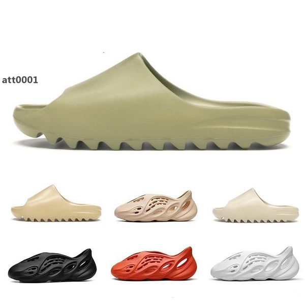 

boots foam runner west clog sandal triple black slide fashion slipper women mens tainers beach sandals slip-on shoes 36-45 yot