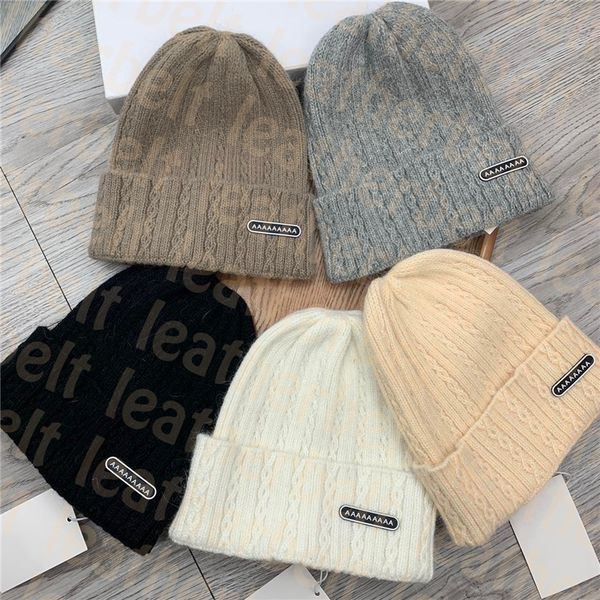 

designer knitted hat outdoor sport beanies hat solid color wool skull caps women men winter warm beanie, Blue;gray