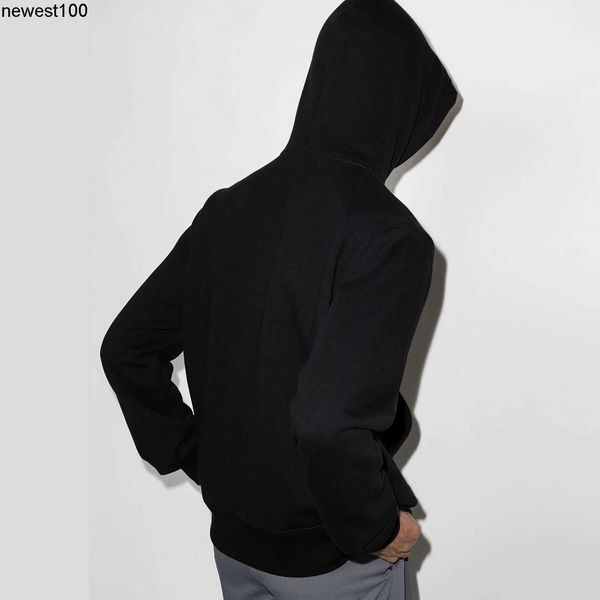 

men's hoodies designer sweatshirts amirs cordless hooded plush oversize fashion brand long sleeve pullover winter men women, Black