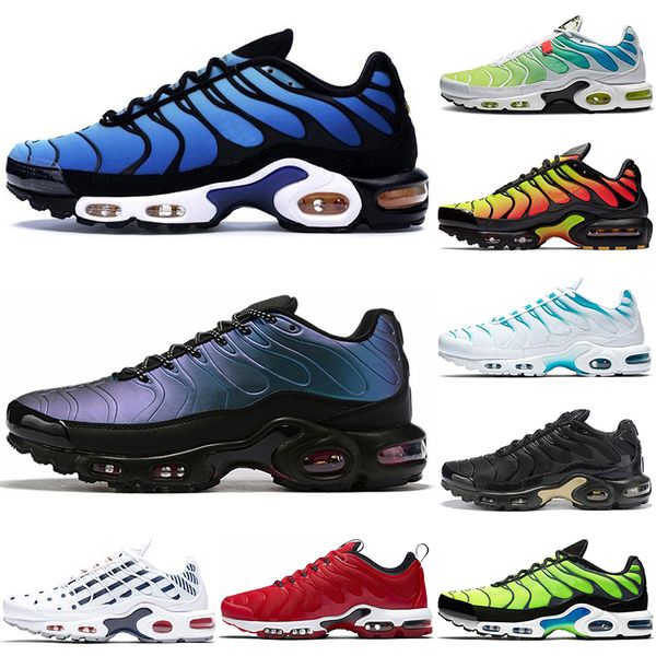

2022 classic plus tn running shoes mens womens triple black red white blue pink cordura crater future hyper blue metallic pewter rainbow wol
