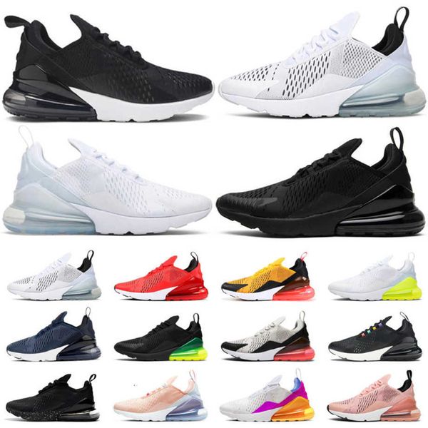 

discount 270s low running shoes triple black white red women volt fuchsia men trainers outdoor sport sneakers size 36-45 chaussures