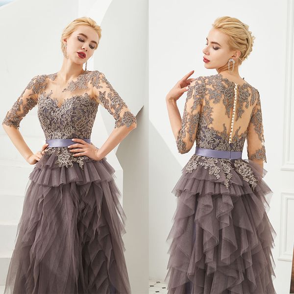 

mother of the bride dresses half-sleeve lace wall lamps for weddings lace elegance more size new in, Black;red