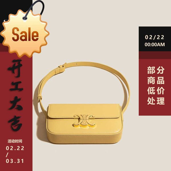 

designer bags 2022 new triumphal arch staff underarm tofu elegant lock small square single shoulder portable women's factory direct sal
