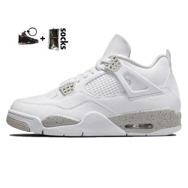 

shoes jumpman 4 4s v sail university blue white oreo fire red bred black cat travis women sneakers 36-47