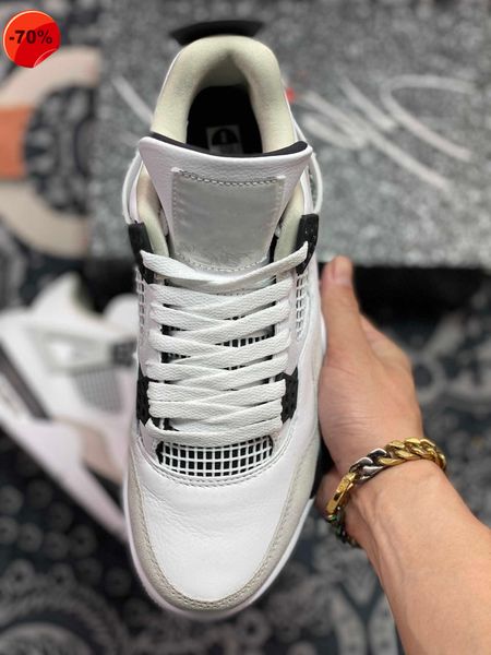 

authentic 4 black canvas basketball shoes midnight navy 4s sneakers canyon purple military black infrared zen master retro men sports