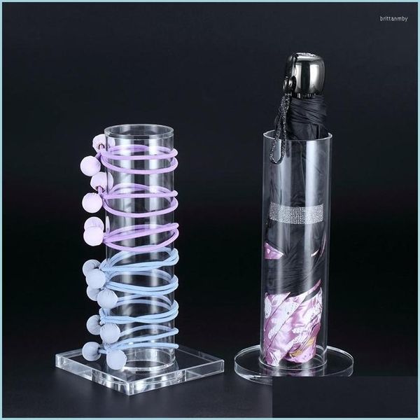 

jewelry pouches bags jewelry pouches acrylic hair rope display holder accessories organizer jewellery bracelet stand umbrella head c dhyz9, Pink;blue