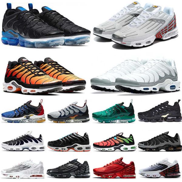 

running shoes trainers sports sneakers triple black oreo graphy pack hyper blue crater pink fade worldwide white tn plus volt mens