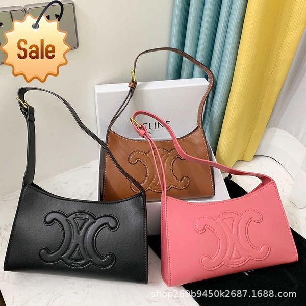 

designer bags 2022 new triumphal arch armpit magic stick single shoulder hand women's small square real leather factory direct sale